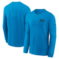 Carolina Panthers Nike Sideline Dri-FIT Long Sleeve T-Shirt