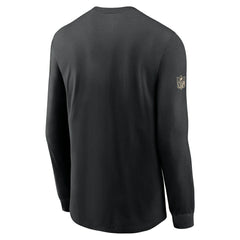 New Orleans Saints Nike Sideline Dri-FIT Long Sleeve T-Shirt