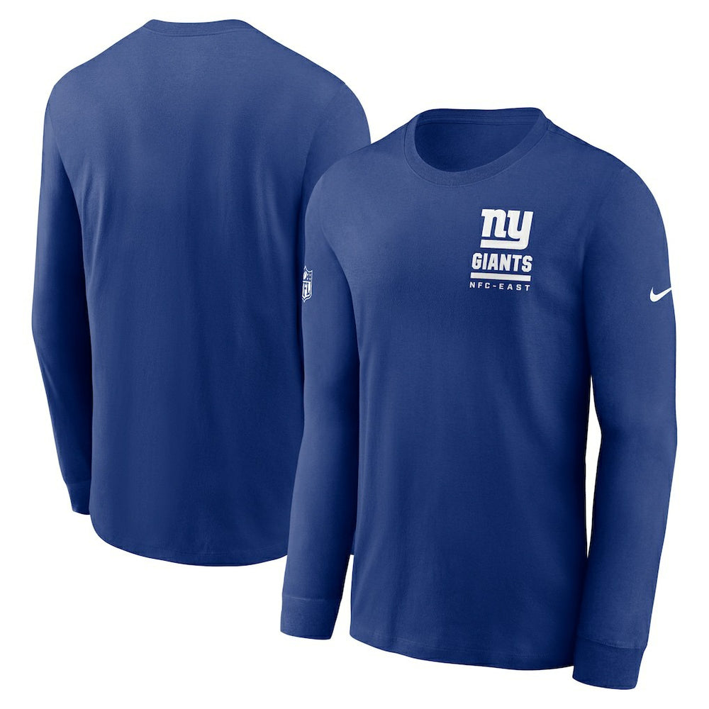 New York Giants Nike Sideline Dri-FIT Long Sleeve T-Shirt