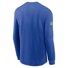 Los Angeles Rams Nike Sideline Dri-FIT Long Sleeve T-Shirt