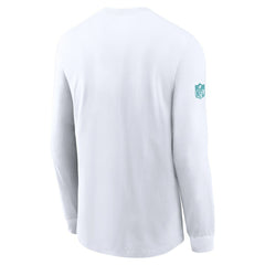 Miami Dolphins Nike Sideline Dri-FIT Long Sleeve T-Shirt