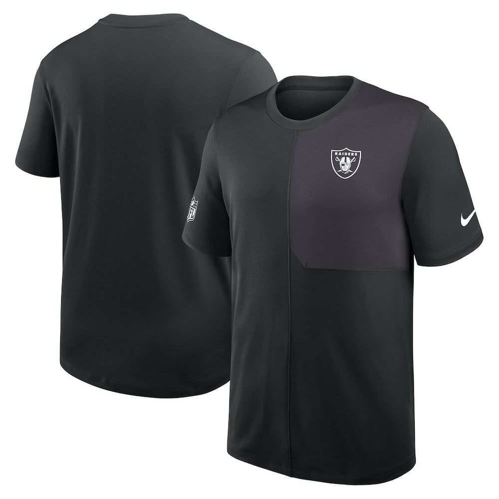 Las Vegas Raiders Nike Sideline UV Dri-Fit Coach Shirt