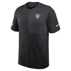 Las Vegas Raiders Nike Sideline UV Dri-Fit Coach Shirt