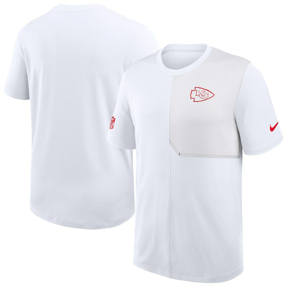 Kansas City Chiefs Nike Sideline UV Dri-Fit Coach Shirt