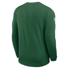 New York Jets Nike Sideline Coach UV Dri-FIT Long Sleeve Shirt