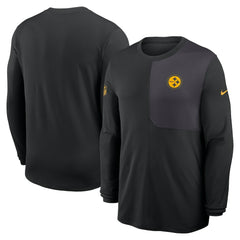 Pittsburgh Steelers Nike Sideline Coach UV Dri-FIT Long Sleeve Shirt