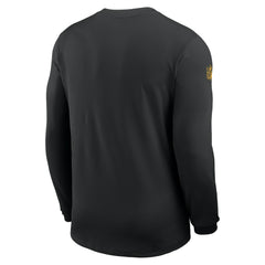 Pittsburgh Steelers Nike Sideline Coach UV Dri-FIT Long Sleeve Shirt