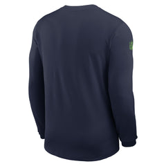 Seattle Seahawks Nike Sideline Coach UV Dri-FIT Long Sleeve Shirt