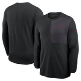 Atlanta Falcons Nike Sideline Coach UV Dri-FIT Long Sleeve Shirt