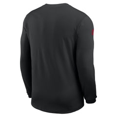Atlanta Falcons Nike Sideline Coach UV Dri-FIT Long Sleeve Shirt