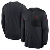 Houston Texans Nike Sideline Coach UV Dri-FIT Long Sleeve Shirt