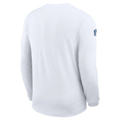 Indianapolis Colts Nike Sideline Coach UV Dri-FIT Long Sleeve Shirt