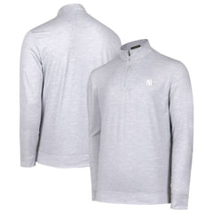 New York Yankees Sublime Tri-Blend Quarter-Zip Jacket | MLB Outlet