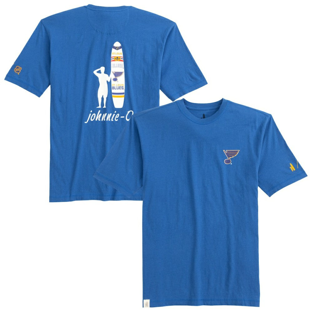 St. Louis Blues johnnie-O Heathered Spencer T-Shirt For Sale