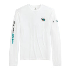 San Jose Sharks johnnie-O Adam Long Sleeve T-Shirt Sale