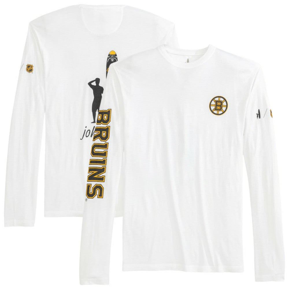 Boston Bruins johnnie-O Adam Long Sleeve T-Shirt On Sale