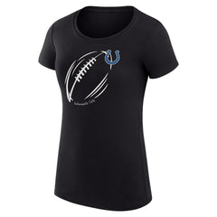 Indianapolis Colts G-III 4Her by Carl Banks Women's Super-Slim Fit Lightweight Subtle Football T-Shirt