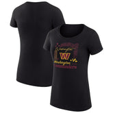Washington Commanders G-III 4Her by Carl Banks Women's Super-Slim Fit Lightweight Collage Team T-Shirt