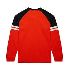 Philadelphia Flyers Mitchell & Ness Thermal Henley Long Sleeve T-Shirt Outlet