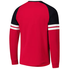 Chicago Blackhawks Mitchell & Ness Thermal Henley Long Sleeve T-Shirt Outlet