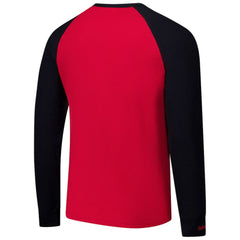 Detroit Red Wings Mitchell & Ness Legendary Slub Raglan Long Sleeve T-Shirt Outlet