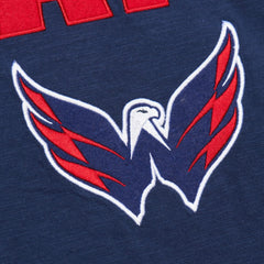Washington Capitals Mitchell & Ness Legendary Slub Raglan Long Sleeve T-Shirt On Sale