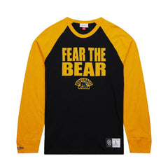Boston Bruins Mitchell & Ness Legendary Slub Raglan Long Sleeve T-Shirt Online