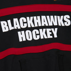 Chicago Blackhawks Mitchell & Ness Head Coach Slogan Pullover Hoodie Discount