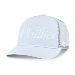 Philadelphia Phillies '47 Foundation Script Hitch Adjustable Trucker Hat | MLB Shop