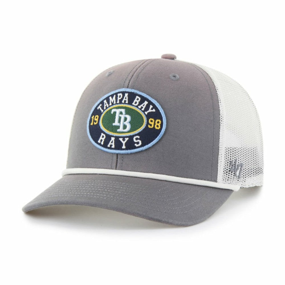 Tampa Bay Rays '47 Tide Sweep Rope Trucker Adjustable Hat | MLB US