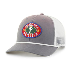 Philadelphia Phillies '47 Tide Sweep Rope Trucker Adjustable Hat | MLB New