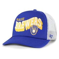 Milwaukee Brewers '47 Meander Foam Trucker Snapback Hat | MLB Near me