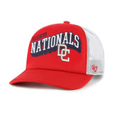 Washington Nationals '47 Meander Foam Trucker Snapback Hat | MLB US