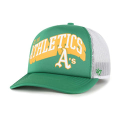 Athletics '47 Meander Foam Trucker Snapback Hat | MLB Outlet