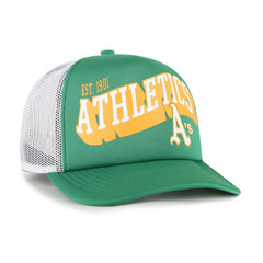 Athletics '47 Meander Foam Trucker Snapback Hat | MLB Outlet