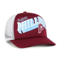 Philadelphia Phillies '47 Meander Foam Trucker Snapback Hat | MLB Online