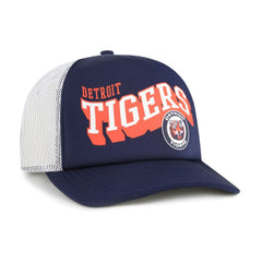 Detroit Tigers '47 Meander Foam Trucker Snapback Hat | MLB New