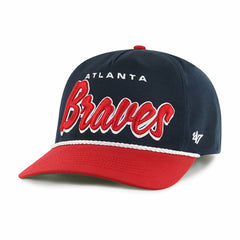Atlanta Braves '47 Dropshadow Rope Hitch Adjustable Hat | MLB New