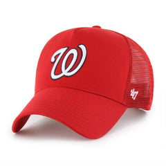 Washington Nationals '47 Ballpark Offside Adjustable Trucker Hat | MLB Discount