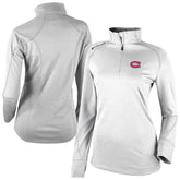 Montreal Canadiens Columbia Women's Omni-Wick Shotgun 2.0 Quarter-Zip Pullover Top For Sale