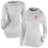 Calgary Flames Columbia Women's Omni-Wick Sunday Ball Pullover Hoodie Sale