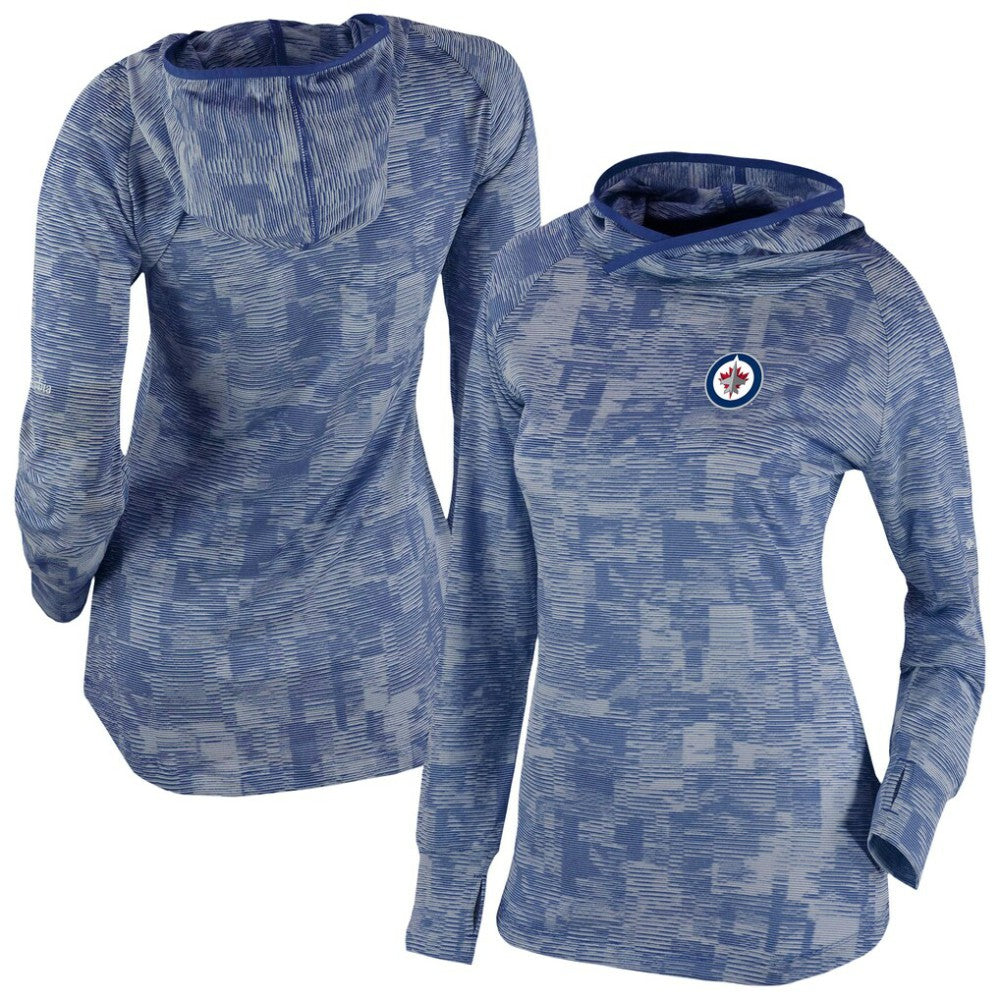 Winnipeg Jets Columbia Women's Omni-Wick Sunday Ball Pullover Hoodie For Sale