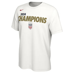 USWNT 2024 Summer Olympics Gold Medal T-Shirt White - Nike