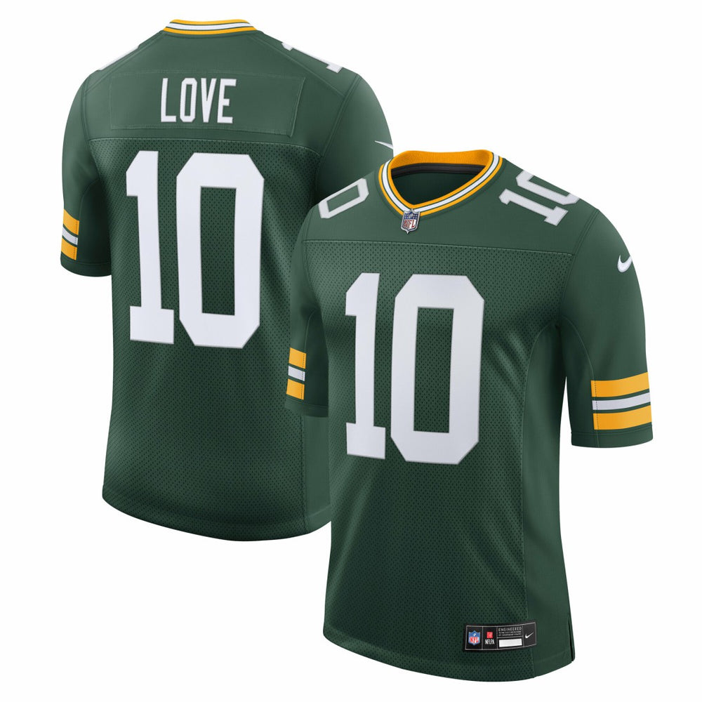 Green Bay Packers Nike Jordan Love Team Vapor Untouchable Limited Jersey