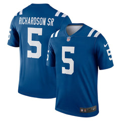 Indianapolis Colts Nike Anthony Richardson Sr. Legend Player Performance Top