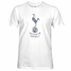 Tottenham Hotspur 1863FC Mono Badge T-Shirt White