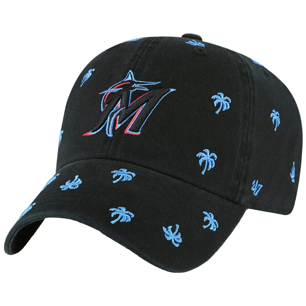Miami Marlins '47 Women's Confetti Clean Up Adjustable Hat | MLB Near me