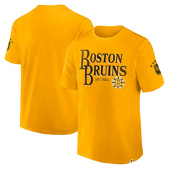 Boston Bruins Fanatics Decades Collection Made To Last T-Shirt On Sale