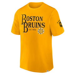 Boston Bruins Fanatics Decades Collection Made To Last T-Shirt On Sale