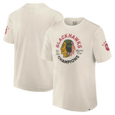 Chicago Blackhawks Fanatics Decades Collection Timeless T-Shirt On Sale